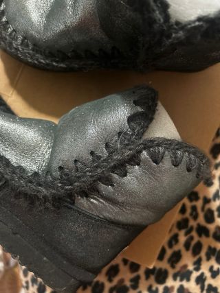 Mou stivali invernali donna neri/grigi