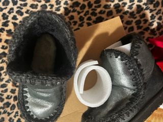 Mou stivali invernali donna neri/grigi