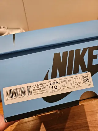 Nike Air Jordan 1 Retro Uni Blue 44