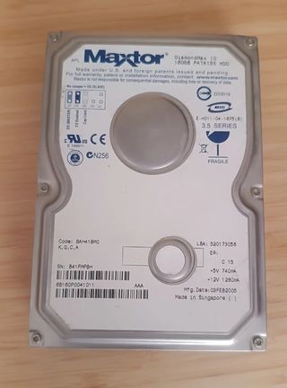 Lote 2 Discos Duros internos de 160 GB