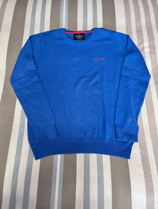 Jersey Hackett azul niños 7/8 años