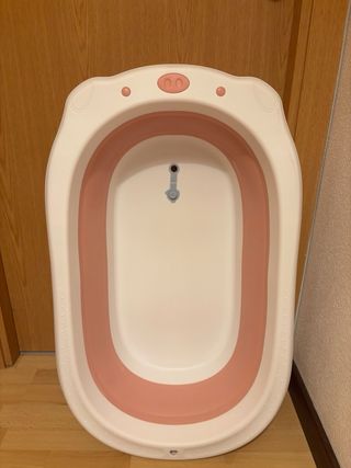 Bañera plegable bebé con cojín