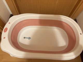 Bañera plegable bebé con cojín