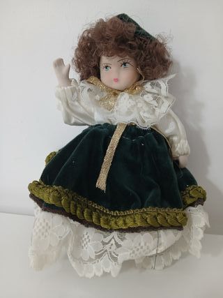 Bambola Porcellana Capodimonte Vintage Collezione