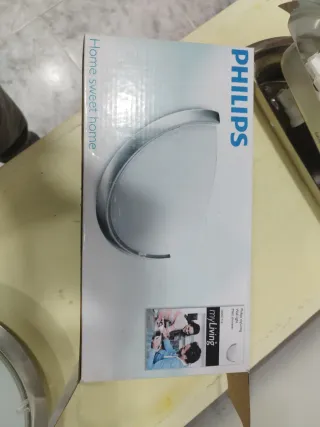 Aplique Philips Metal y Cristal