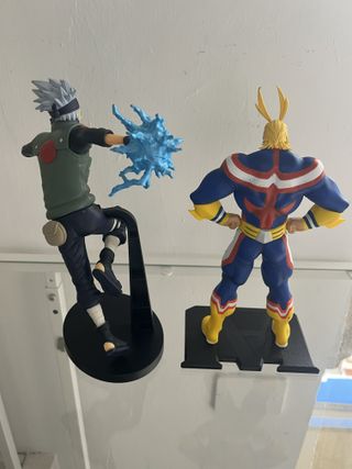 Figuras Naruto y All Might