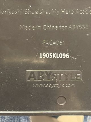 Figuras Naruto y All Might