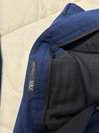 Abito elegante Zara blu chiaro