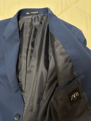 Abito elegante Zara blu chiaro