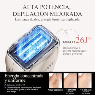 Depiladora Láser ANLAN Gold