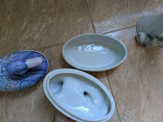 Lote Patos Cerámica/Porcelana