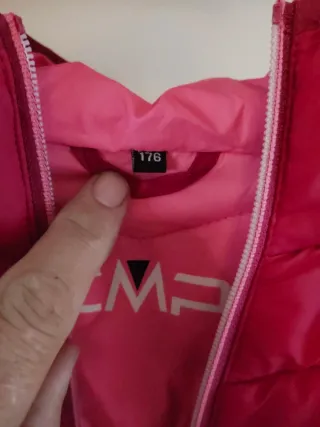 Anorak niña rosa