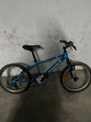 Bicicleta infantil azul Btwin