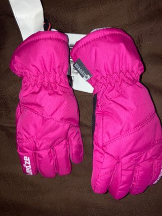 Guantes de esquí Decathlon 4 años