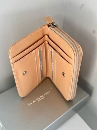 Portafoglio Nannini donna beige