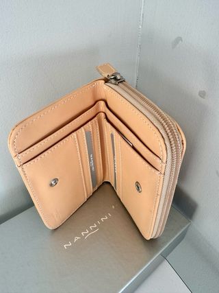 Portafoglio Nannini donna beige
