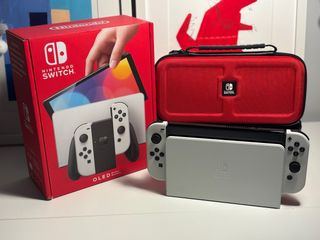 Nintendo Switch OLED Blanca.