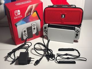 Nintendo Switch OLED Blanca.