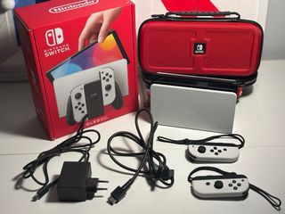 Nintendo Switch OLED Blanca.