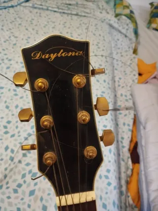 Guitarra Acústica Negra