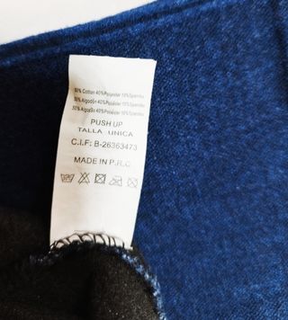 Leggings push up efecto vaquero talla única