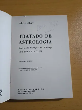 Tratado de astrología: construcción científica...