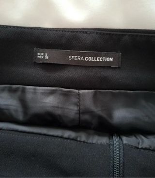 Falda pantalón negra