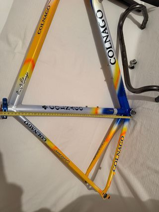 Cuadro Colnago Titanio Rabobank size 56 campagnolo