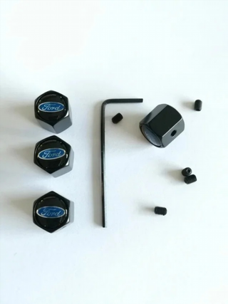 TAPONES VALVULAS FORD NEGROS ANTIRROBO