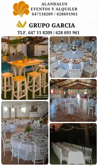 Sillas y mesas Grupo Garcia