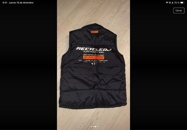 Chaleco Zeronegativo Negro