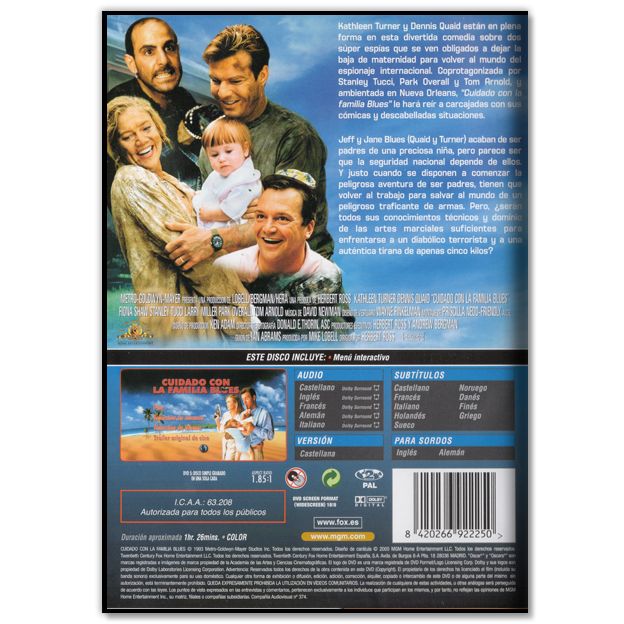 CUIDADO CON LA FAMILIA BLUES (Comedia)