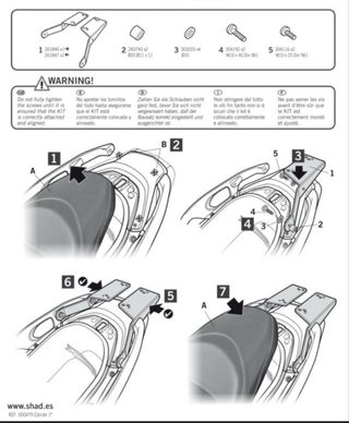 Top Case adaptable Honda ADV350