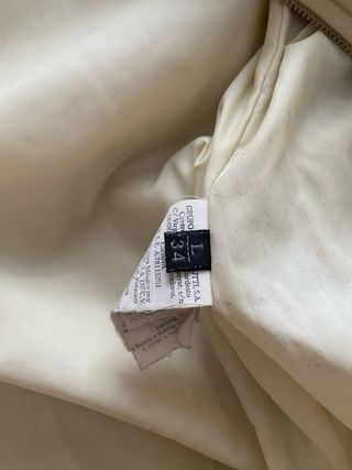 Abrigo Massimo Dutti Beige Talla L