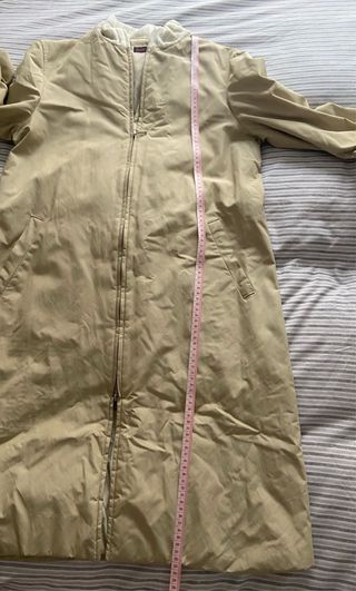 Abrigo Massimo Dutti Beige Talla L