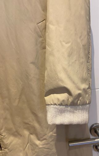 Abrigo Massimo Dutti Beige Talla L