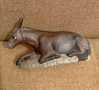 Figuras Belén antiguas de barro