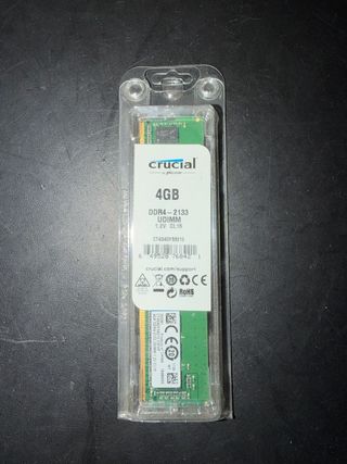Memoria RAM Crucial 4GB DDR4 2133 UDIMM