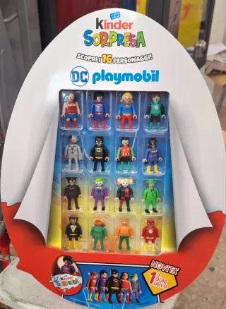 Kinder Sorpresa Playmobil DC Personaggi