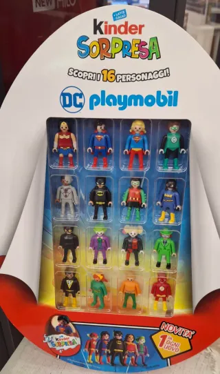 Kinder Sorpresa Playmobil DC Personaggi