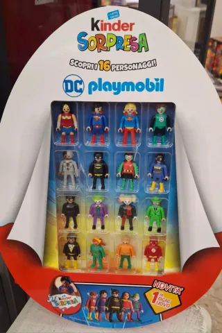Kinder Sorpresa Playmobil DC Personaggi