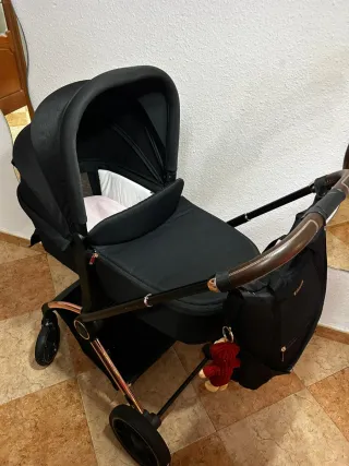 Cochecito Bebé Kikko Boo Negro