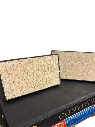 Fermalibri cervi marmo metallo origine francese