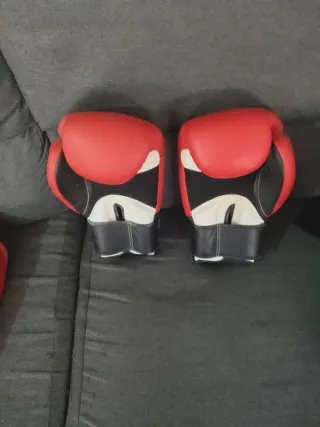 Guantes de Boxeo Top King 16oz Rojos