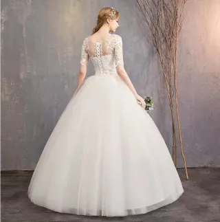 Vestido de Novia Blanco Talla Única