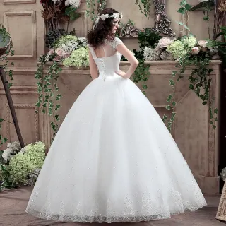 Vestido de Novia Blanco Talla Única