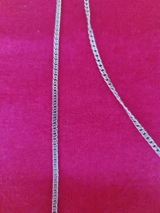 Cadena de plata 60 cm