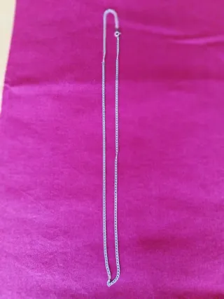 Cadena de plata 60 cm