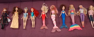 Muñeca Barbie Disney y otras