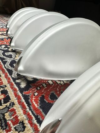 Set 5 Applique Vetro Murano Anni 80